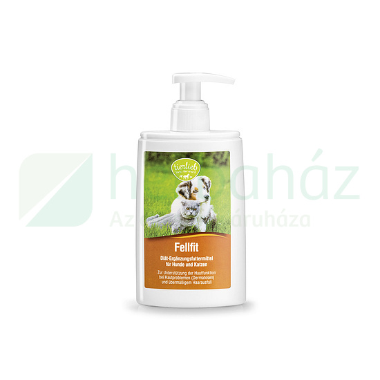 TIERLIEB SZŐRÁPOLÓ SZIRUP KUTYÁKNAK ÉS MACSKÁKNAK 250ML