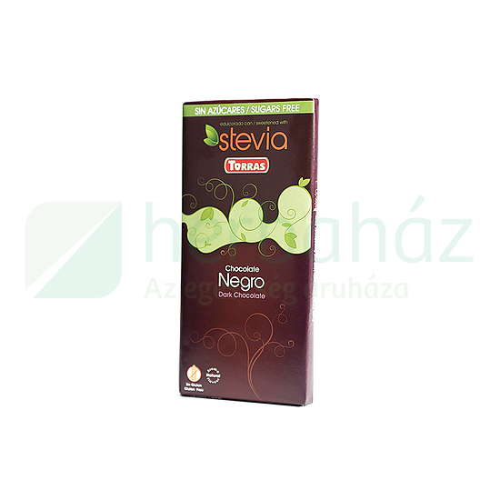 TORRAS ÉTCSOKOLÁDÉ STEVIA ÉDESÍTŐSZERREL 100G