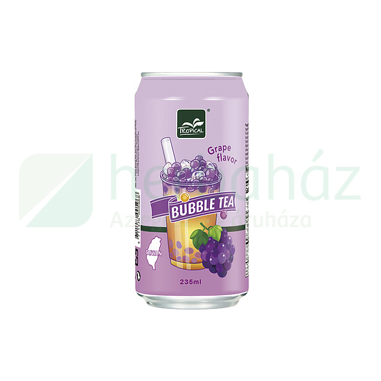 TROPICAL BUBBLE TEA SZŐLŐ 235ML DRS+50FT BETÉTDÍJ