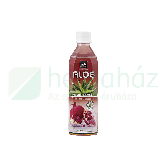 TROPICAL SZÉNSAVMENTES GRÁNÁTALMA ÍZŰ ALOE VERA ÜDITŐITAL 500ML DRS+50FT BETÉTDÍJ