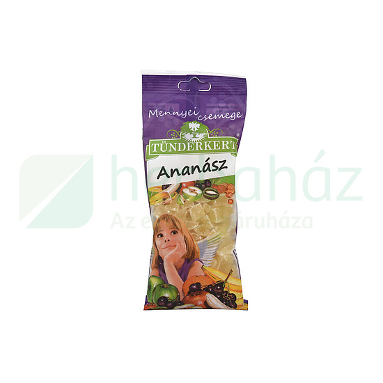 TÜNDÉRKERT SZÁRÍTOTT ANANÁSZKOCKA 100G