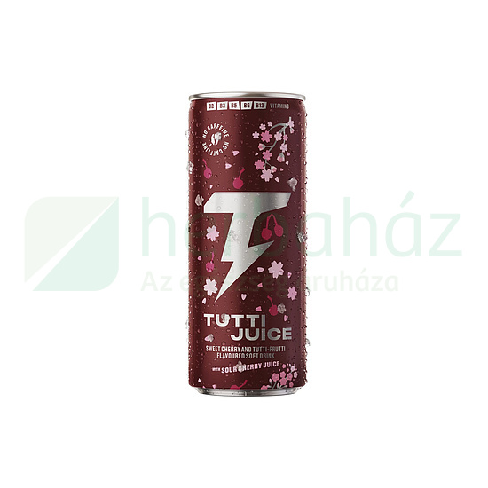 TUTTI JUICE ÉDES CSERESZNYE ÜDÍTŐITAL 250ML DRS+50FT BETÉTDÍJ