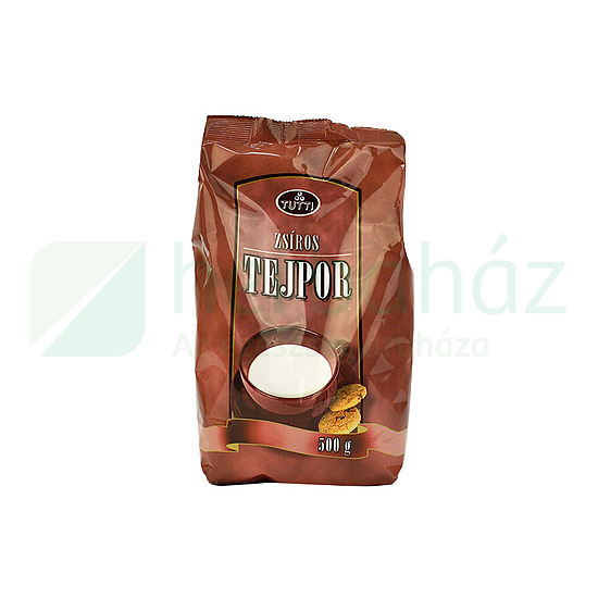 TUTTI ZSÍROS TEJPOR 500G