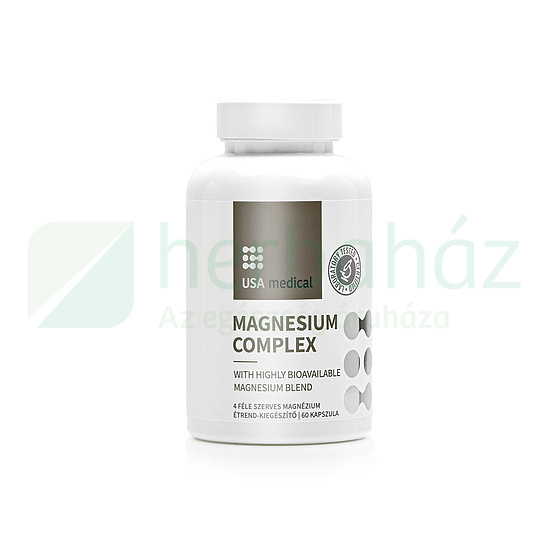 USA MEDICAL MAGNESIUM COMPLEX - MAGNÉZIUM KOMPLEX KAPSZULA 60DB