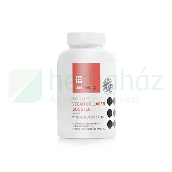 USA MEDICAL VEGAN COLLAGEN BOOSTER - VEGÁN KOLLAGÉNSERKENTŐ KAPSZULA 90DB