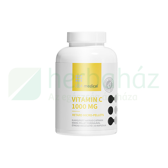 USA MEDICAL VITAMIN C 1000MG RETARD KAPSZULA 60DB