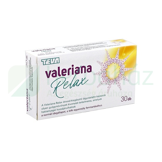 VALERIANA RELAX KAPSZULA 30DB