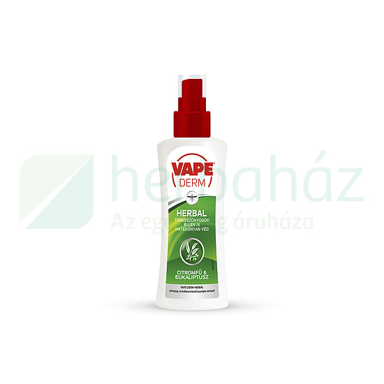 VAPE DERM HERBAL SZÚNYOG- ÉS KULLANCSRIASZTÓ PUMPÁS 100ML