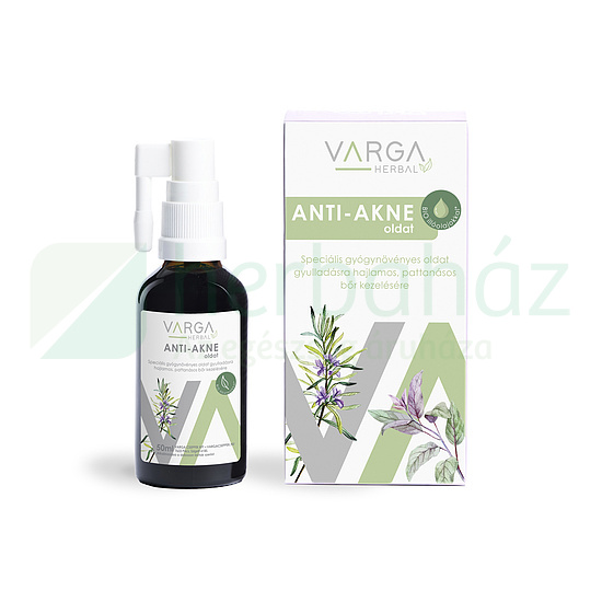 VARGA HERBAL ANTI-AKNE SPECIÁLIS GYÓGYNÖVÉNYES OLDAT 50ML