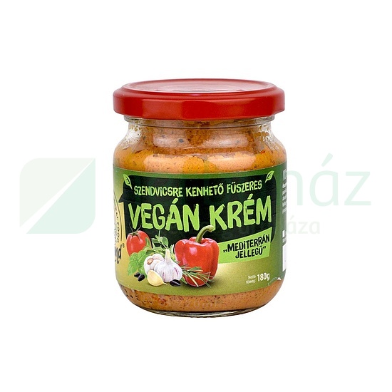 VEGABOND VEGÁN KRÉM MEDITERRÁN JELLEGŰ 180G