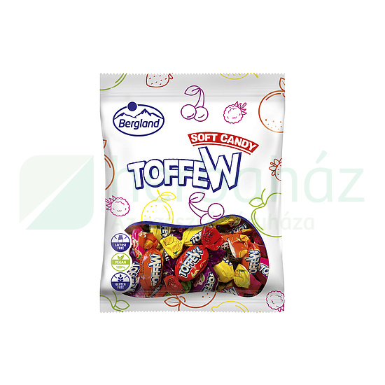 VEGAN BERGLAND TOFFEW PUHAKARAMELLA 80G