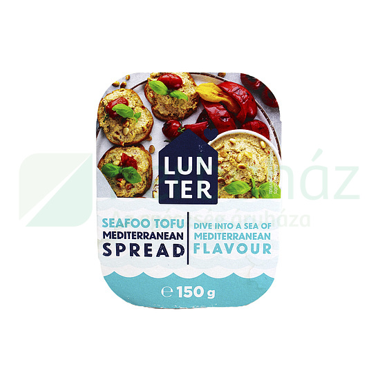 VEGÁN LUNTER TOFU SEAFOO MEDITERRÁN NÖVÉNYI ALAPÚ TERMÉK 150G [H]