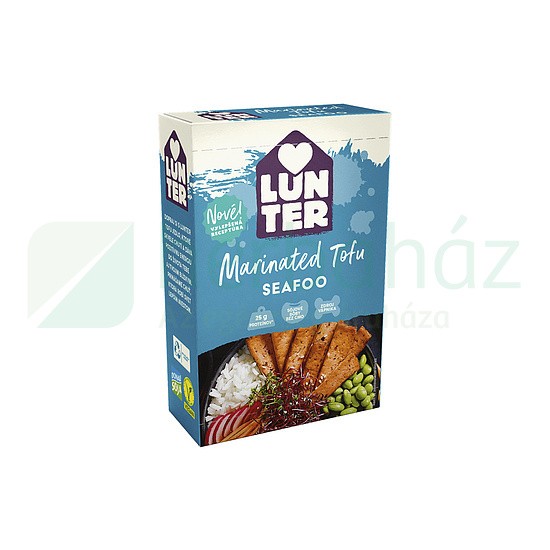 VEGÁN LUNTER TOFU SEAFOO PINK FILÉ NÖVÉNYI ALAPÚ TERMÉK 180G [H]