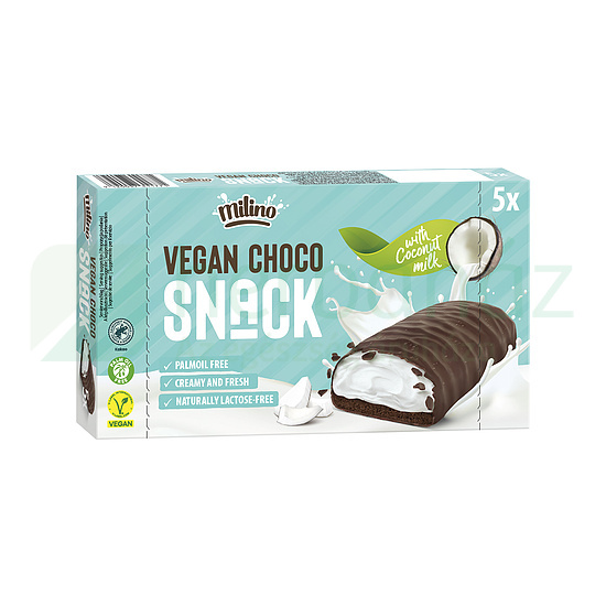 VEGAN MILINO CHOCO KÓKUSZ SNACK (5X24G) 120G[H]