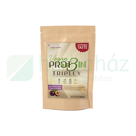 VEGAN PROT3IN TRIPLEX MARACUJA ÍZŰ FEHÉJE ALAPÚ ITALPOR 550G