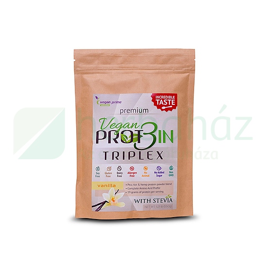 VEGAN PROTEIN TRIPLEX VANÍLIA 550G