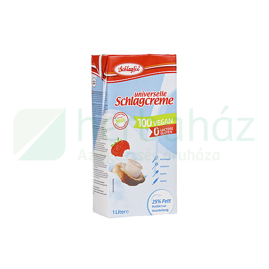 VEGAN SCHLAGFIX FŐZŐ ÉS HABKRÉM 25% 1000ML[H]