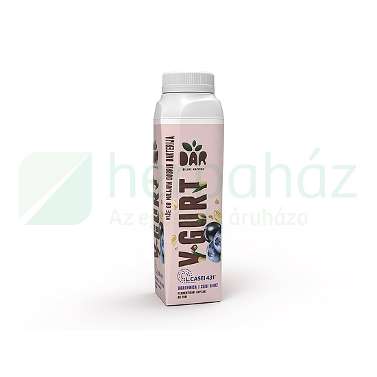 VEGAN VINDIJA DAR V-GURT ZABITAL JOGHURTKULTÚRÁS KÉK ÁFONYÁS-FEKETE RIBIZLIS 330G[H]