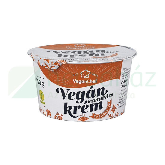 VEGANCHEF KENHETŐ NÖVÉNYI KRÉM CHEDDAR 150G [H]