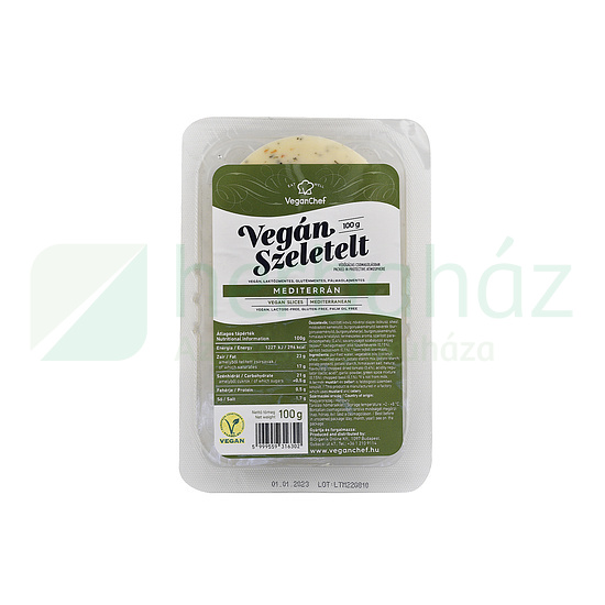 VEGANCHEF VEGÁN SZELETELT MEDITERRÁN 100G [H]