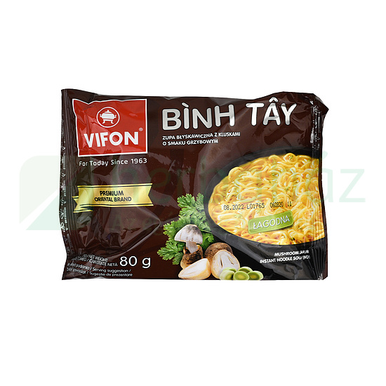 VIFON BINH TAY VIETNAMI INSTANT TÉSZTÁS LEVES 80G