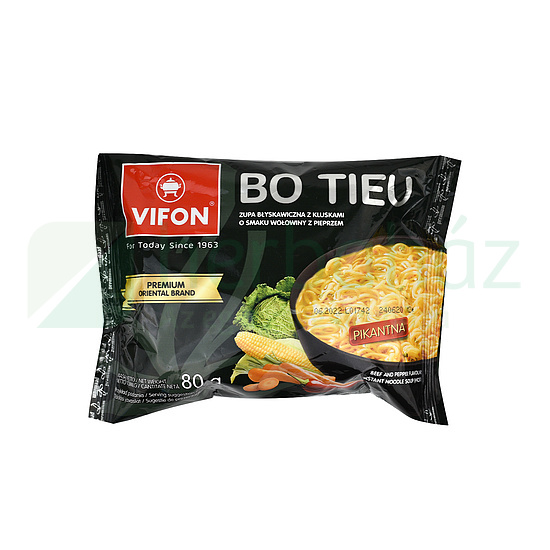 VIFON BO TIEU SZECSUÁNI INSTANT TÉSZTÁS LEVES (CSÍPŐS) 80G