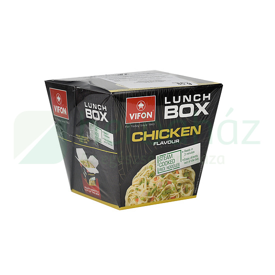 VIFON LUNCH BOX CSIRKE ÍZESÍTÉSŰ INSTANT RIZSTÉSZTA ÉTEL DOBOZBAN 85G