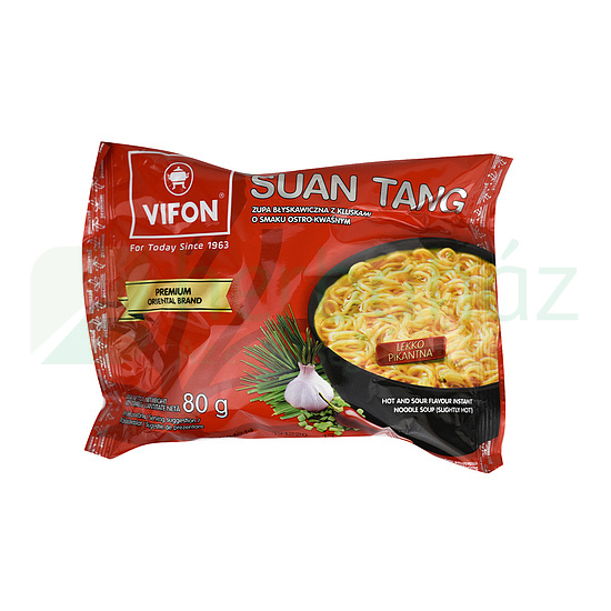 VIFON SUAN TANG PEKINGI INSTANT TÉSZTÁS LEVES (ENYHÉN CSÍPŐS) 80G