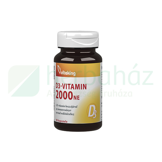 VITAKING D-VITAMIN 2000IU KAPSZULA 90DB