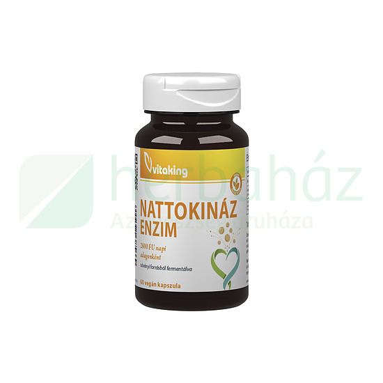 VITAKING NATTOKINÁZ ENZIM 2800FU KAPSZULA 60DB