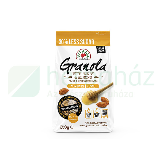 VITALIA GRANOLA MÉZZEL ÉS MANDULÁVAL 350G