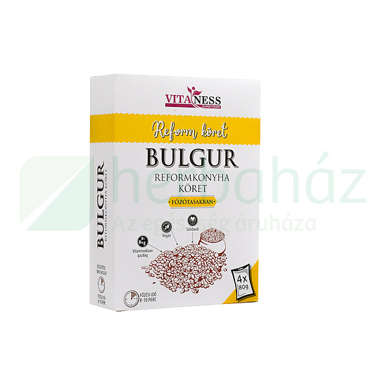 VITANESS REFORMKÖRET BULGUR (4X80G) FŐZŐTASAKBAN 320G