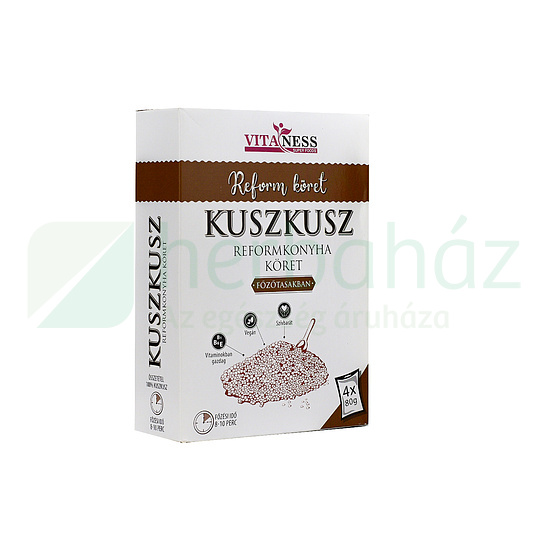 VITANESS REFORMKÖRET KUSZKUSZ (4X80G) FŐZŐTASAKBAN 320G