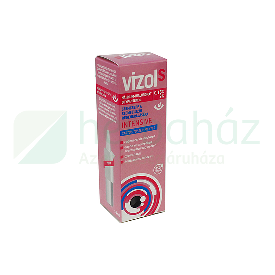 VIZOL S INTENSIVE OLDATOS SZEMCSEPP 10ML