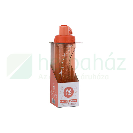 WABO MŰANYAG PALACK CSATOS GYÜMÖLCSTARTÓ FUNKCIÓVAL KORALL 750ML 1DB