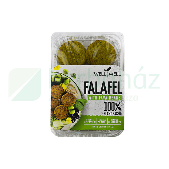 WELL WELL VEGÁN FALAFEL LÓBABBAL 200G [H]