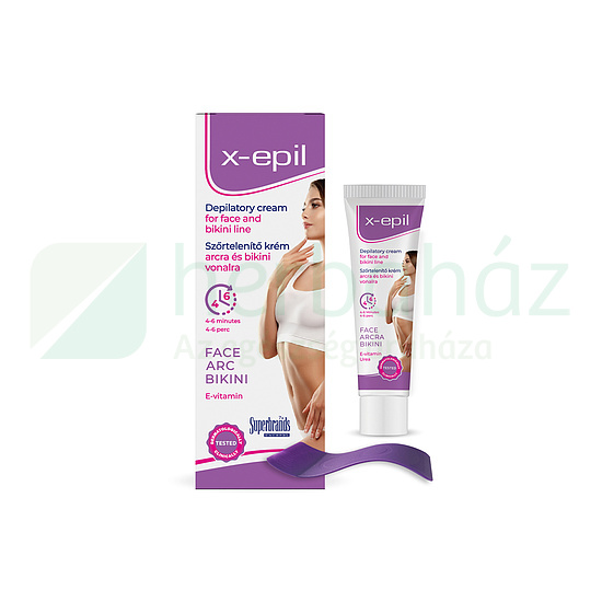 X-EPIL SZŐRTELENÍTŐ KRÉM ARCRA-BIKINI VONALRA 40ML