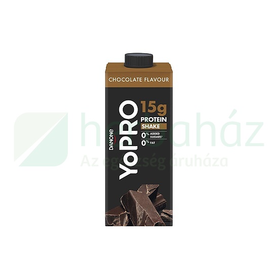 YOPRO TEJITAL MAGAS FEHÉRJE TARTALOMMAL CSOKOLÁDÉ UHT 250ML