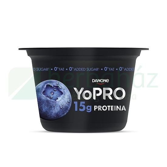 YOPRO TEJKÉSZÍTMÉNY MAGAS FEHÉRJE TARTALOMMAL ÁFONYA 160G[H]