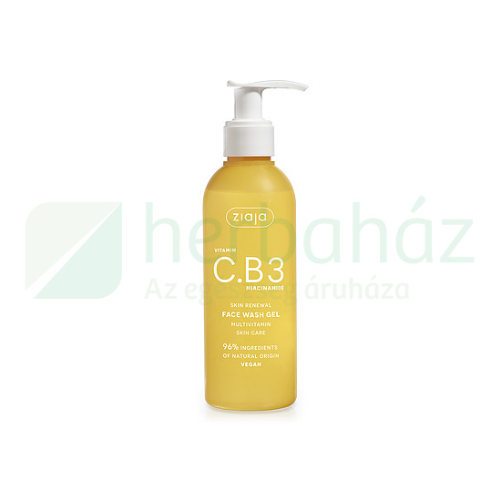 ZIAJA C.B3 VITAMIN NIACINAMID ARCTISZTÍTÓ GÉL 190ML