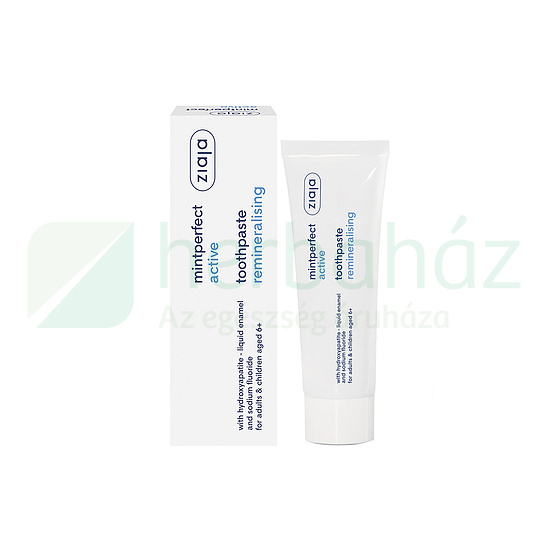 ZIAJA MINTPERFECT AKTÍV REMINERALIZÁLÓ FOGKRÉM 75ML