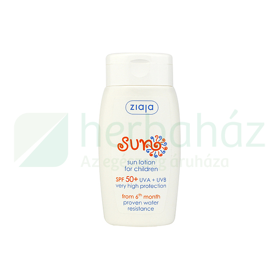 ZIAJA NAPOZÓ TEJ GYEREKEKNEK SPF 50 125ML