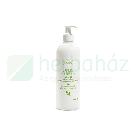 ZIAJA OLÍVAOLAJ TESTÁPOLÓ PUMPÁS 400ML