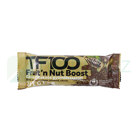ZIEGLER TF100 FRUITN NUT BOOST KAKAÓS GYÜMÖLCSSZELET 45G