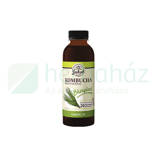 ZÖLDVÉR KOMBUCHA KONCENTRÁTUM BÚZAFŰVEL 500ML