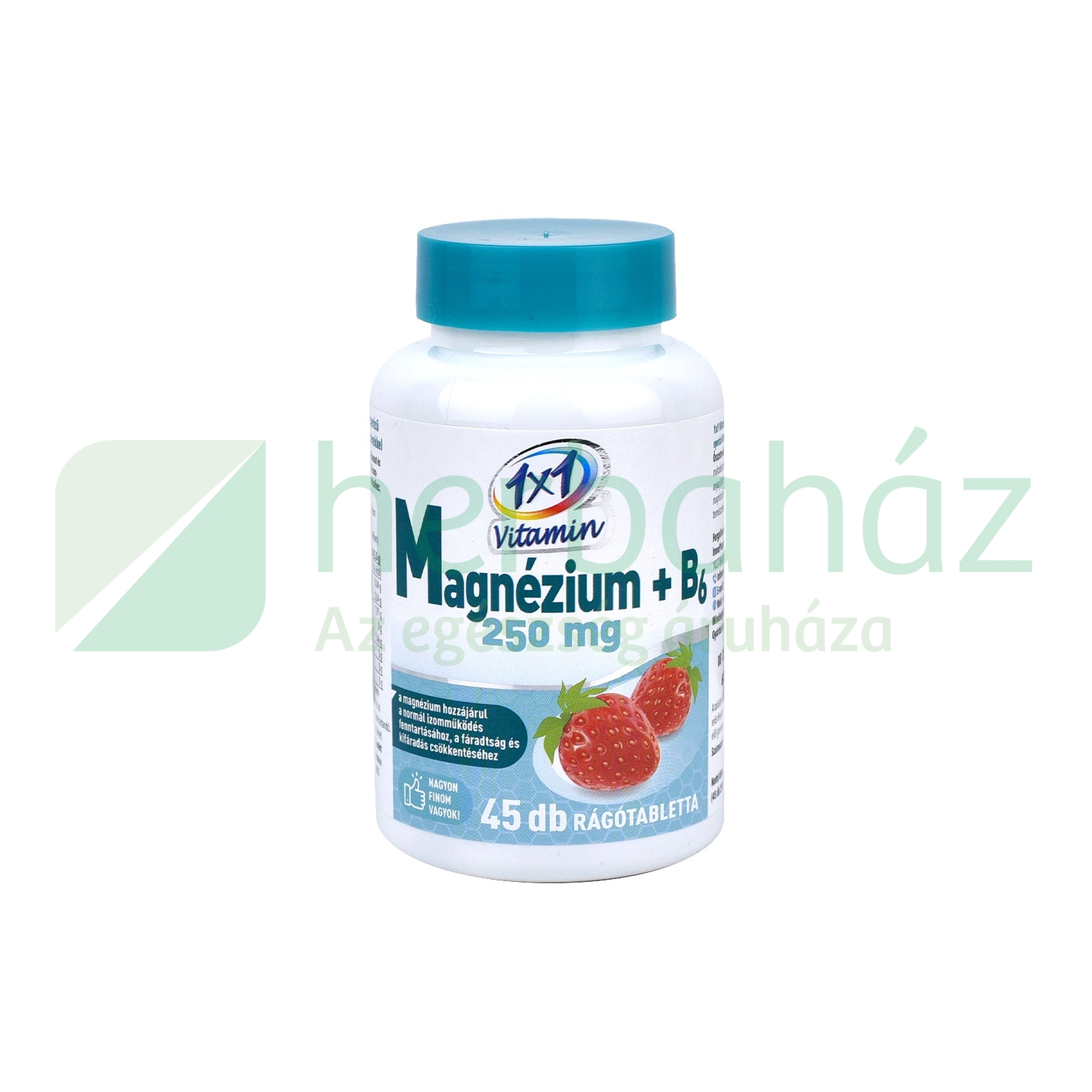 1X1 VITADAY RÁGÓTABLETTA MG 250MG + B6 EPER 45DB