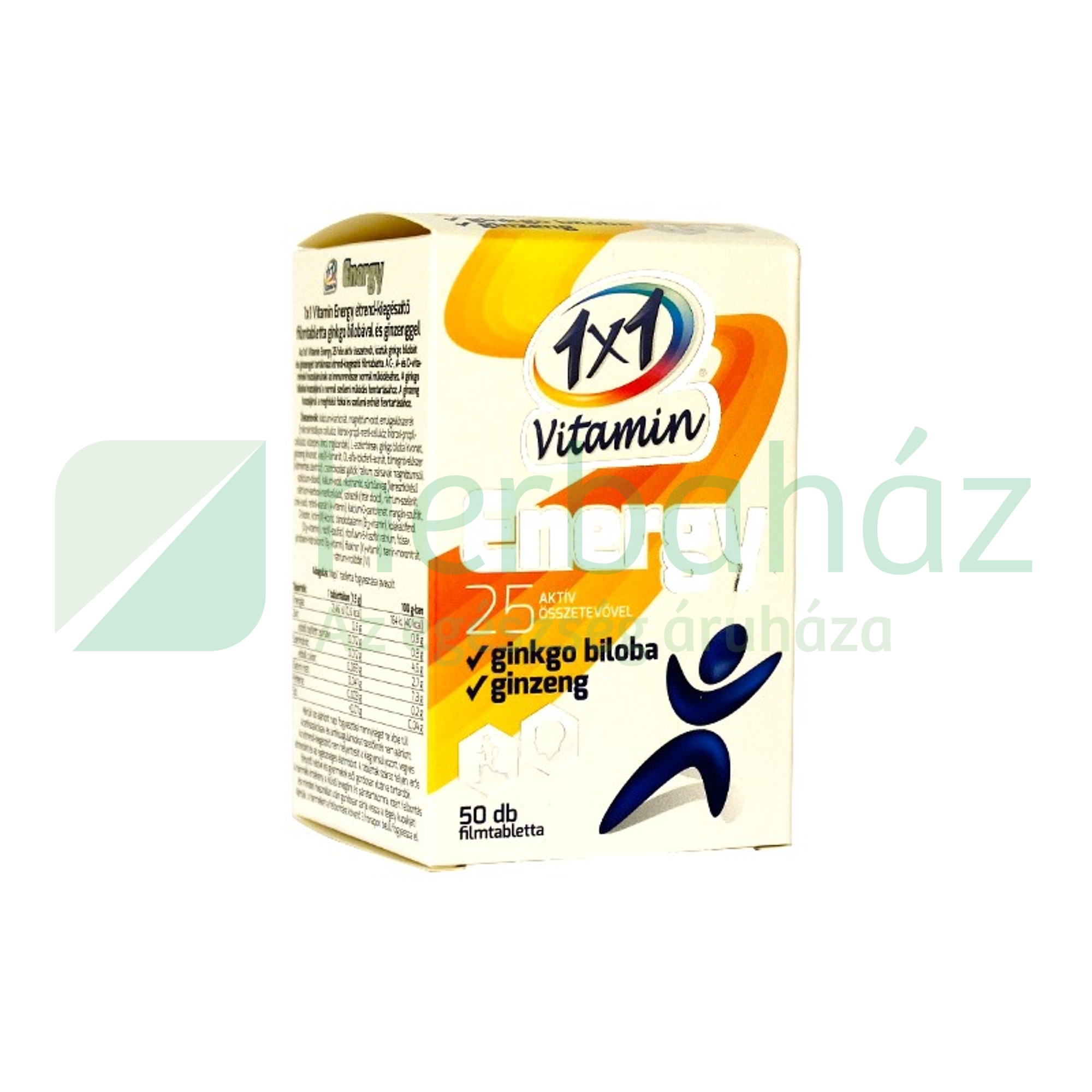 1X1 VITAMIN ENERGY FILMTABLETTA 50DB