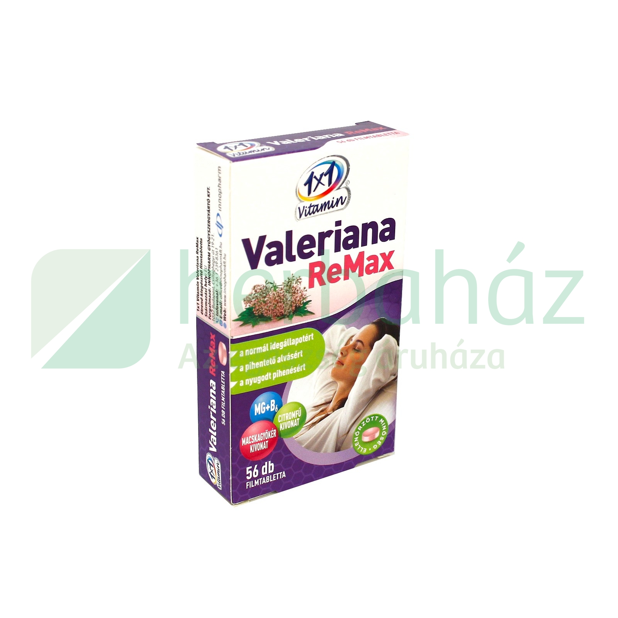 1X1 VITAMIN VALERIANA REMAX FILMTABLETTA  56DB