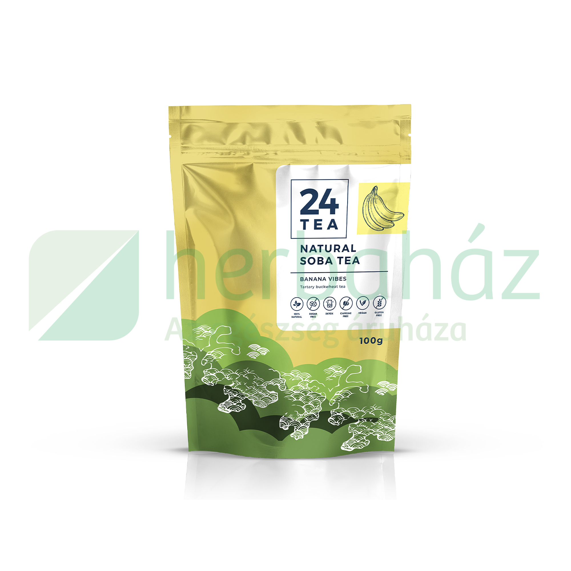 24TEA NATURAL SOBA HAJDINA TEA BANÁN 100G