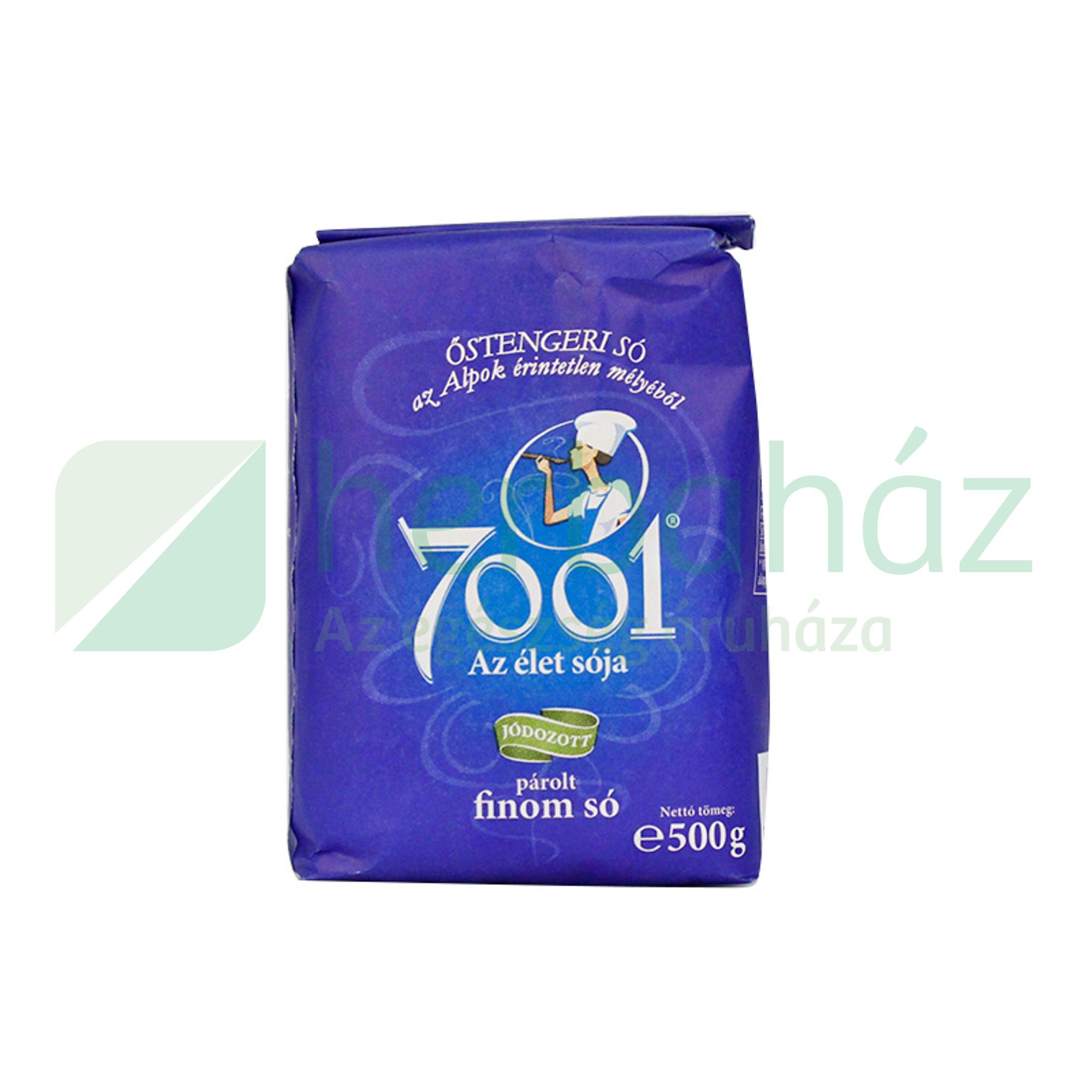 7001 ŐSTENGERI JÓDOZOTT PÁROLT FINOM SÓ 500GR